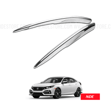 REAR REFLECTOR CHROME TRIM FOR HONDA CIVIC (2016-2021) - ndestore.com