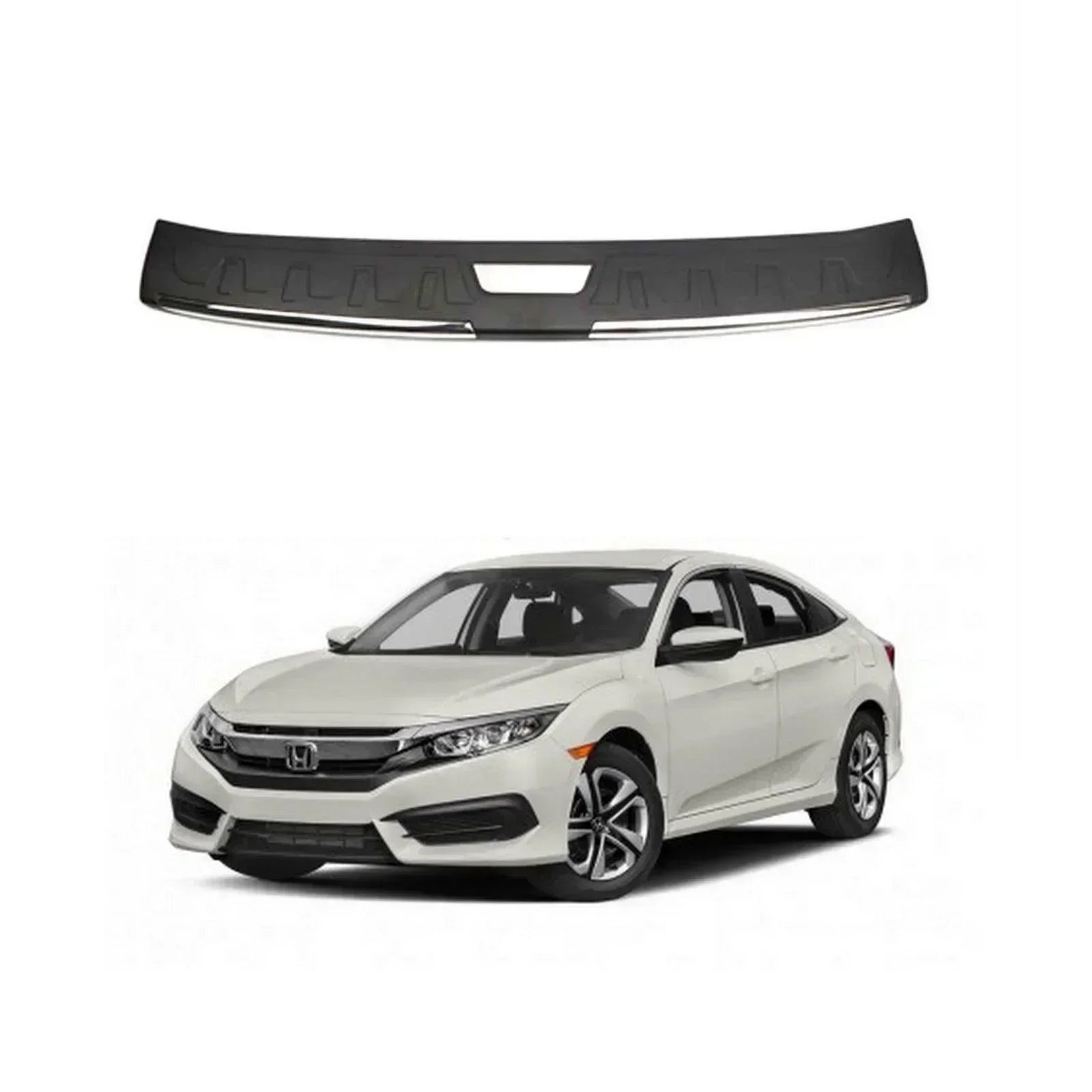 BUMPER PROTECTOR REAR FOR HONDA CIVIC (2017-2021) - ndestore.com