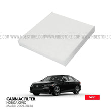 CABIN AC FILTER FOR HONDA CIVIC (2021-2025) - ndestore.com
