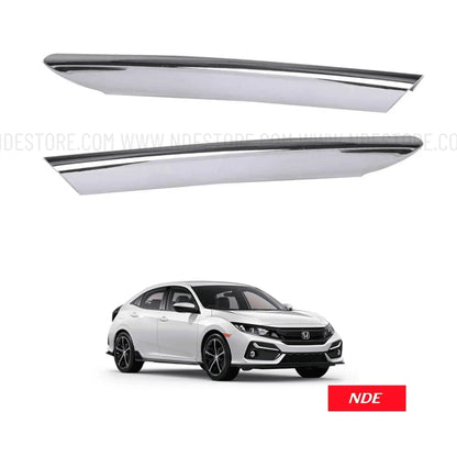 FOG LIGHT CHROME TRIM FOR HONDA CIVIC (2016-2021) - ndestore.com