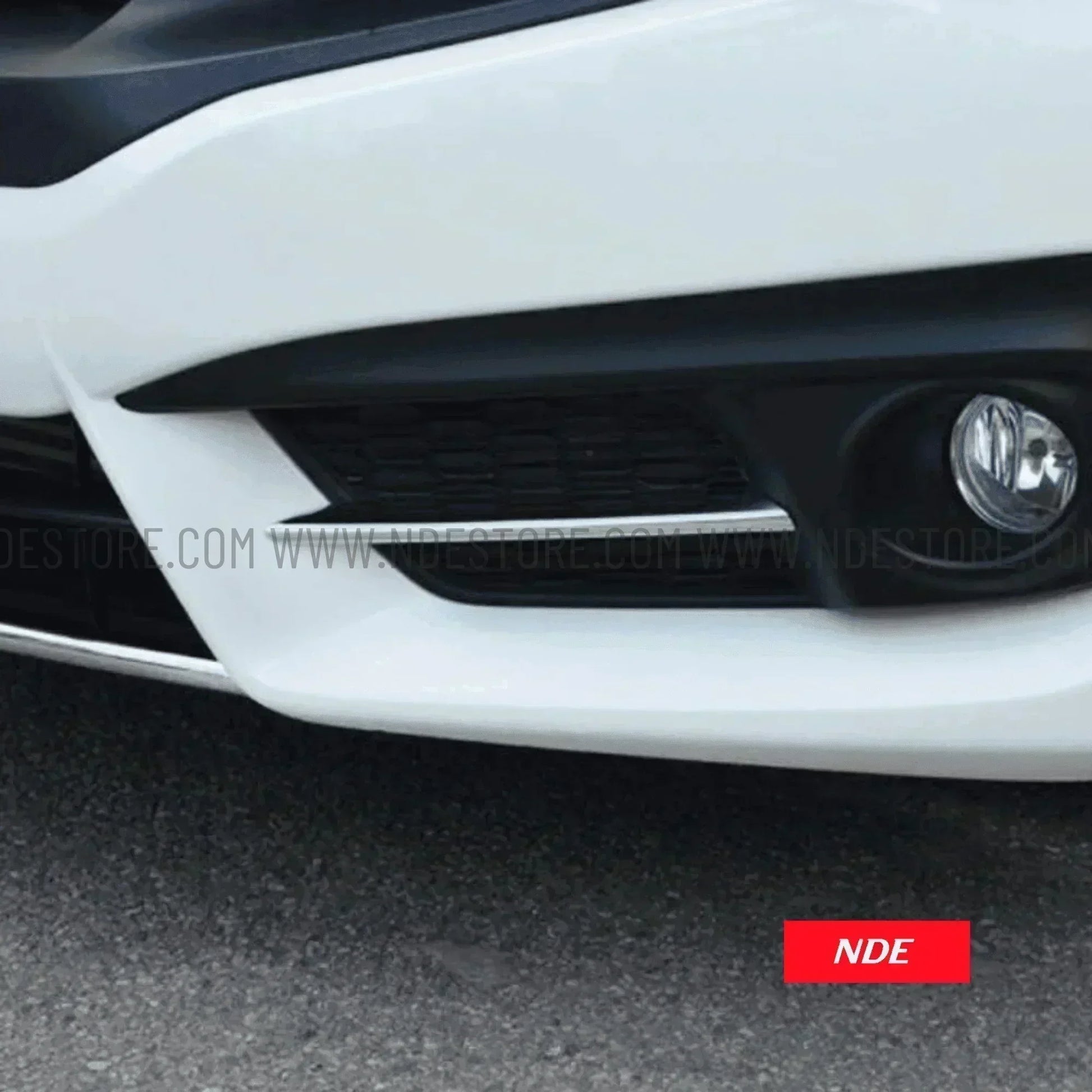 FOG LIGHT CHROME TRIM FOR HONDA CIVIC (2016-2021) - ndestore.com