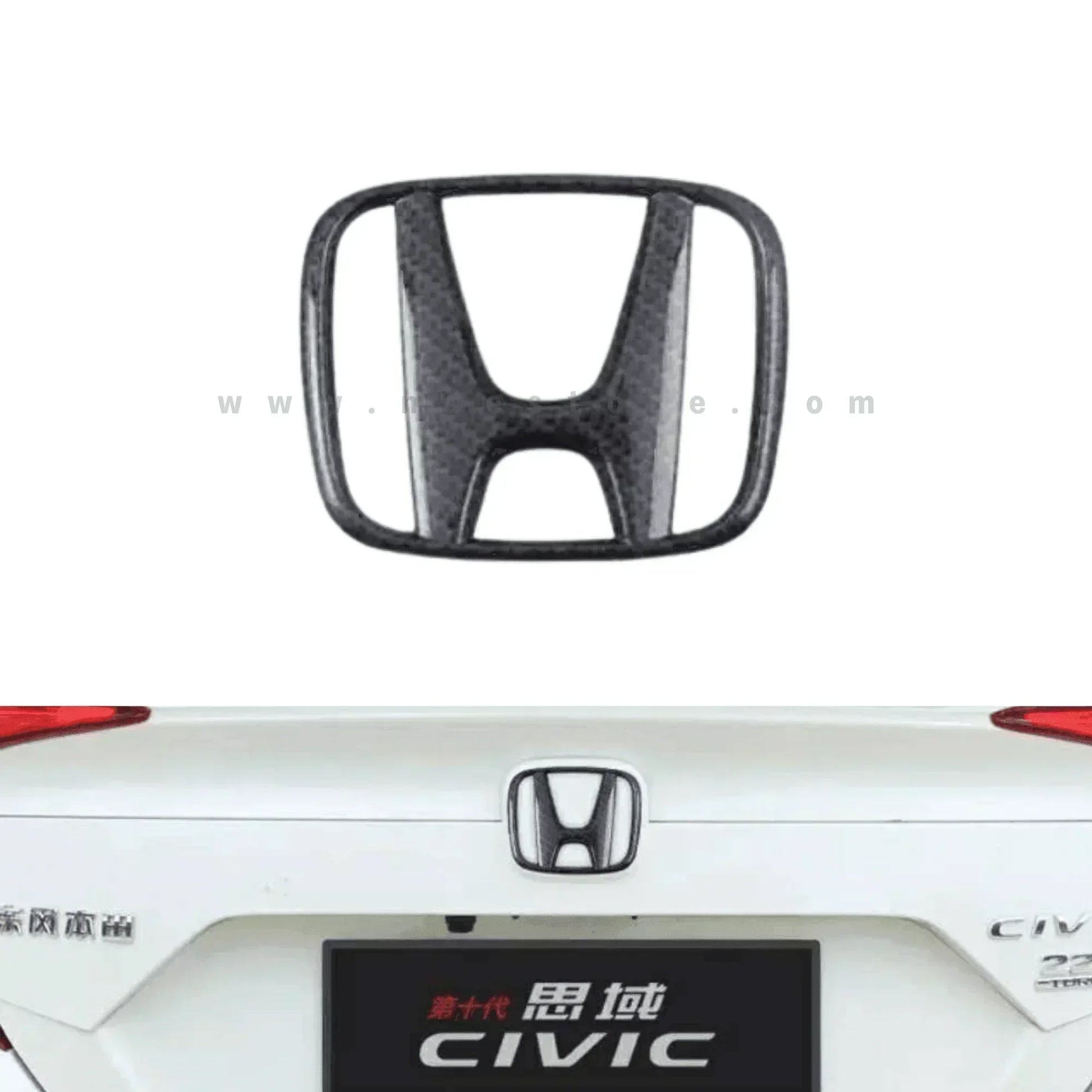 MONOGRAM CARBON FIBRE FOR HONDA CIVIC (2017-2021) - ndestore.com