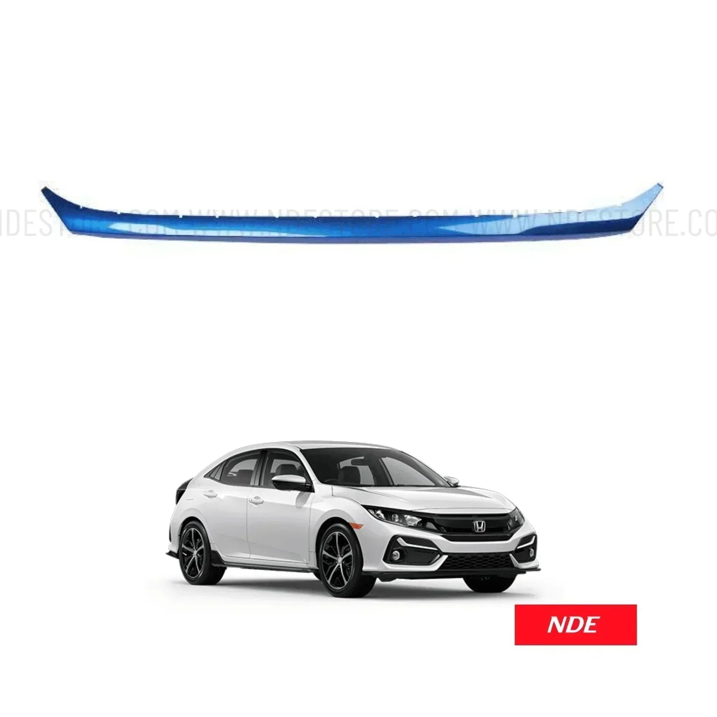 FRONT BUMPER LOWER CHROME FOR HONDA CIVIC (2017-2021) - ndestore.com