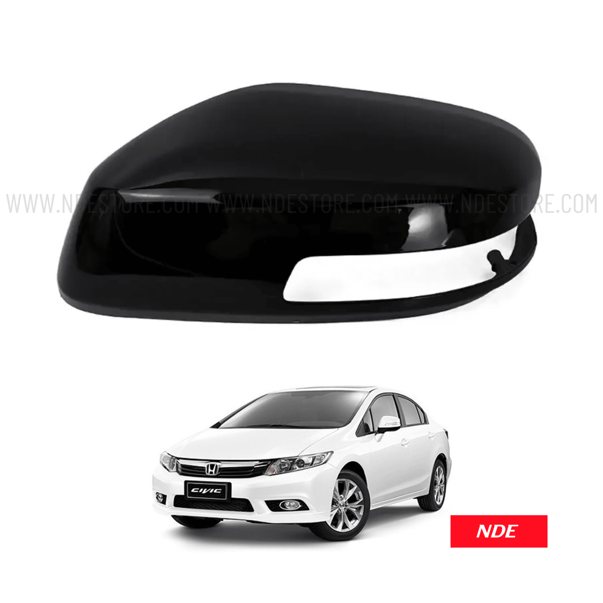 SIDE MIRROR COVER FOR HONDA CIVIC (2012-2016) - ndestore.com