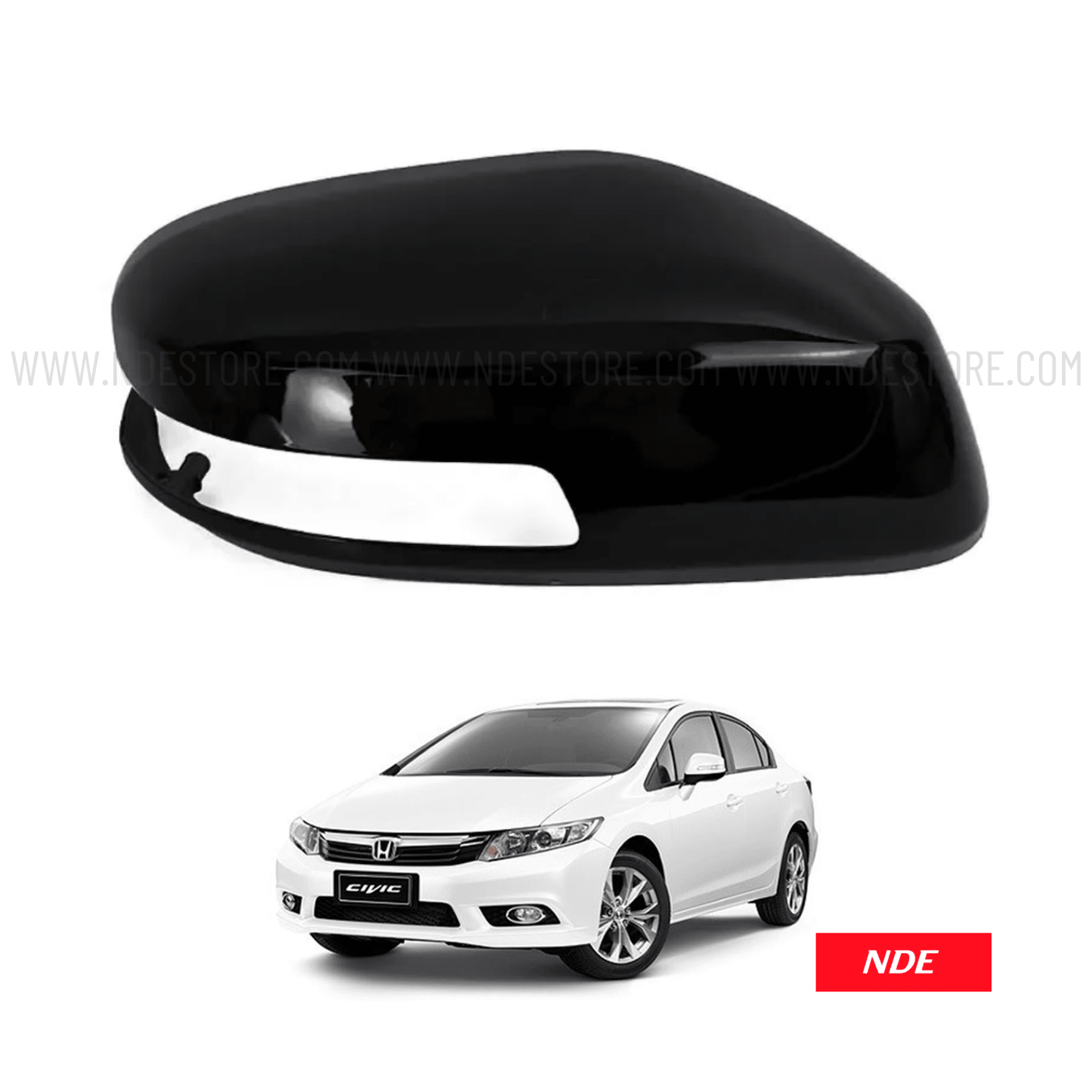 SIDE MIRROR COVER FOR HONDA CIVIC (2012-2016) - ndestore.com
