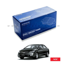 BRAKE DISC PAD SET FRONT AKEBONO FOR HONDA CIVIC (2006-2012) - ndestore.com