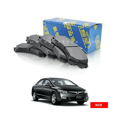 BRAKE DISC PAD SET FRONT MK JAPAN FOR HONDA CIVIC (2006-2012) - ndestore.com