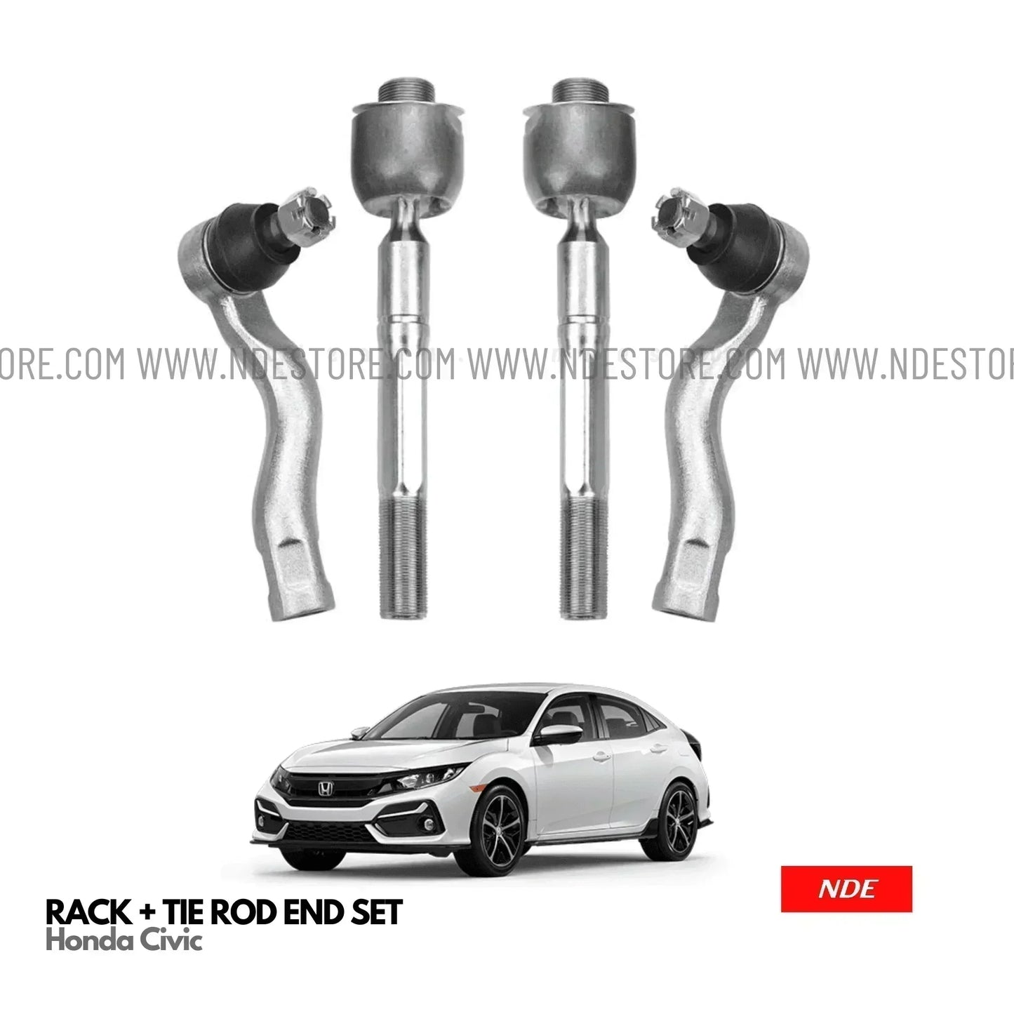 TIE ROD + RACK END SET FOR HONDA CIVIC (2016-2021) - ndestore.com