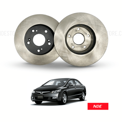 BRAKE WHEEL ROTOR FOR HONDA CIVIC (2006-2012) - ndestore.com