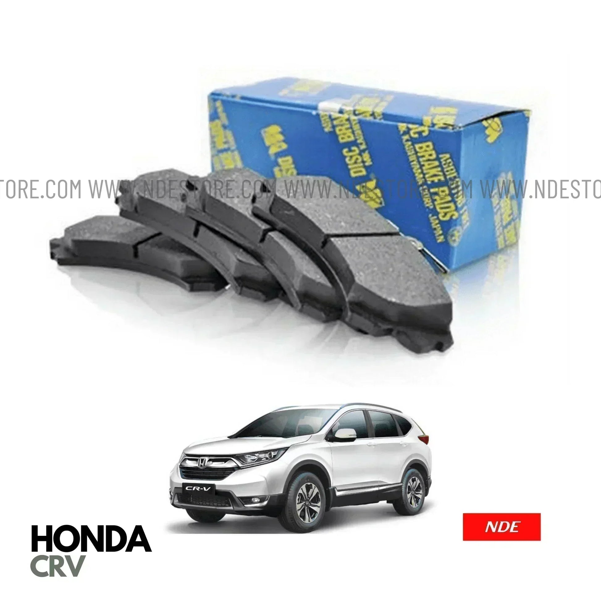 BRAKE DISC PAD SET FRONT MK JAPAN FOR HONDA CRV - ndestore.com