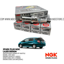 SPARK PLUG NGK LASER IRIDIUM FOR HONDA FIT SHUTTLE HYBRID - ndestore.com
