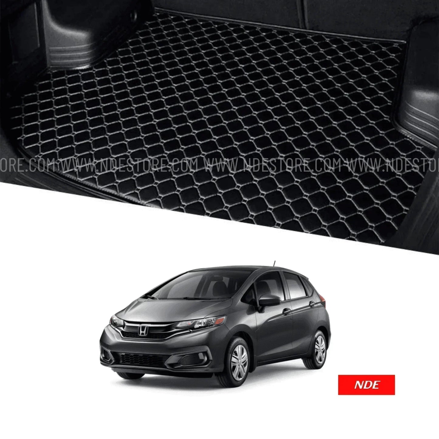 TRUNK FLOOR MAT 7D STYLE FOR HONDA FIT - ndestore.com