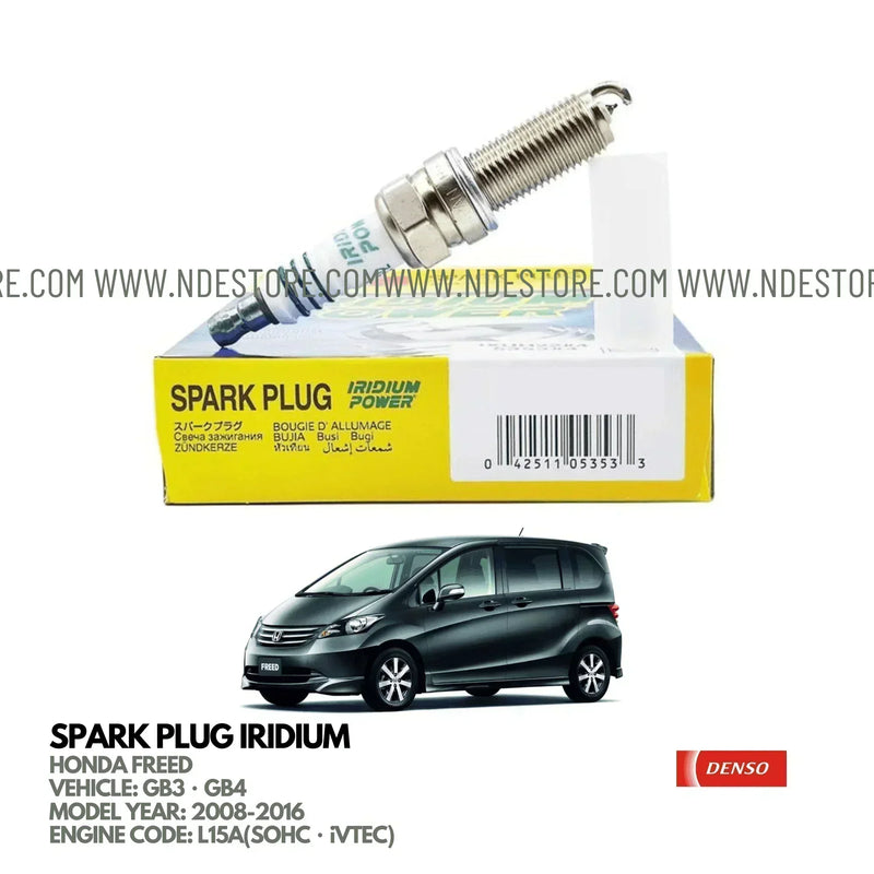 SPARK PLUG DENSO IRIDIUM POWER FOR HONDA FREED (2008-2016) - ndestore.com