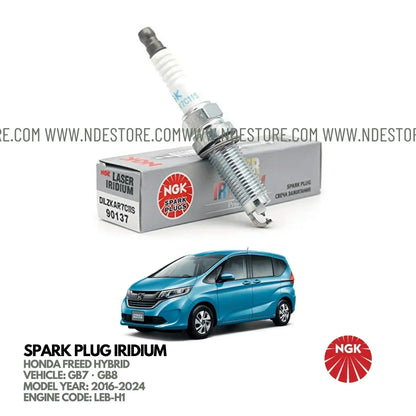 SPARK PLUG LASER IRIDIUM NGK FOR HONDA FREED HYBRID (2016-2025) - ndestore.com