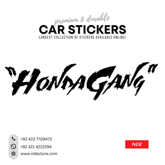 STICKER, HONDA GANG (SKU:428806) - ndestore.com