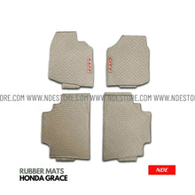 FLOOR MAT RUBBER FOR HONDA GRACE (2012-2018) - ndestore.com