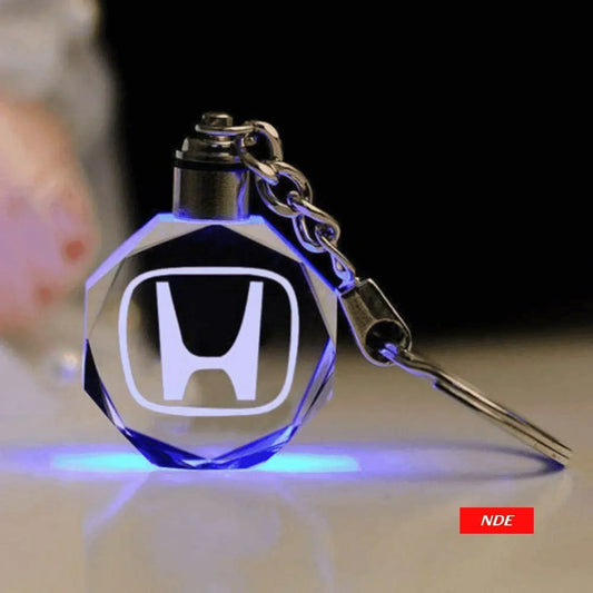 KEY CHAIN WITH LIGHT HONDA LOGO - ndestore.com