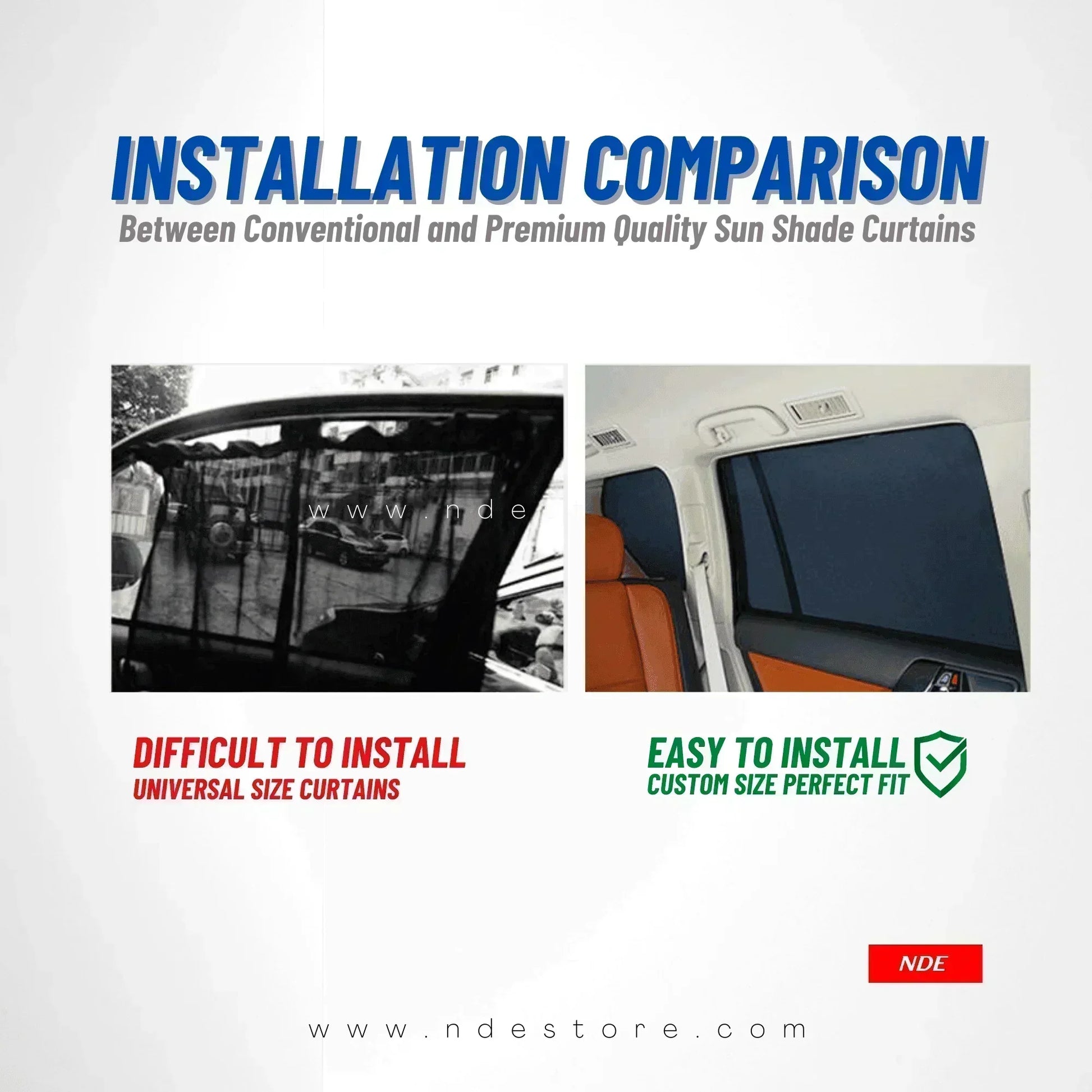 SUN SHADE PREMIUM QUALITY FOR HONDA N BOX - ndestore.com