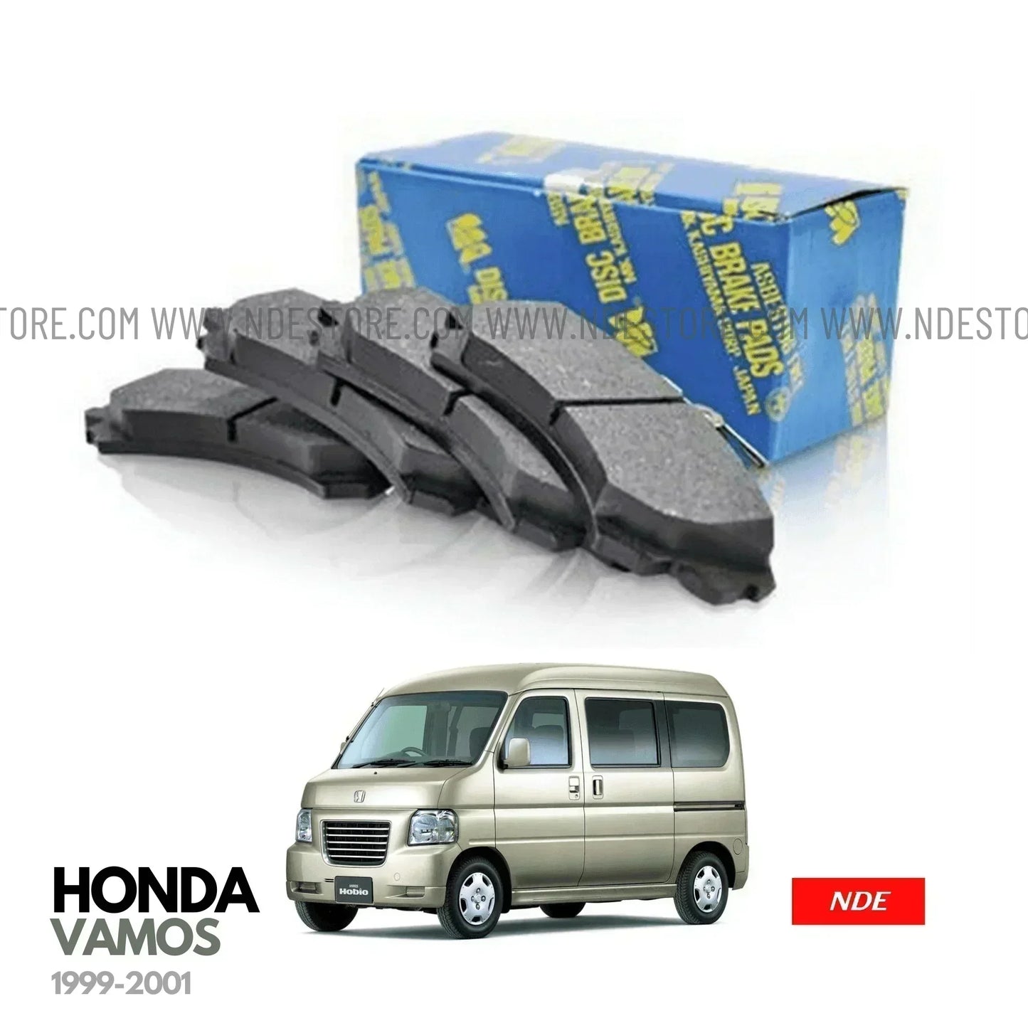 BRAKE DISC PAD SET FRONT MK JAPAN FOR HONDA VAMOS - ndestore.com
