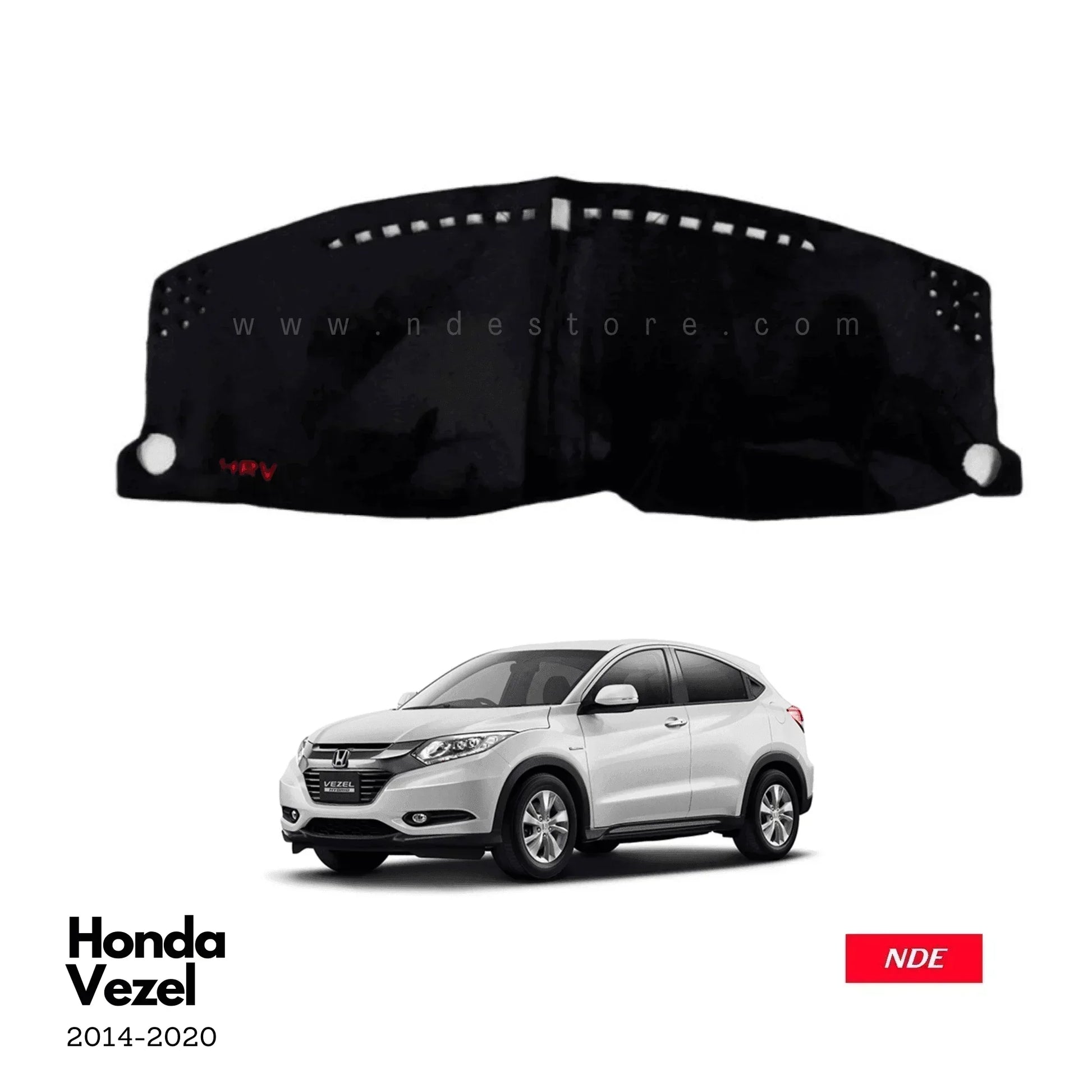DASHBOARD MAT VELVET MATERIAL FOR HONDA VEZEL - ndestore.com