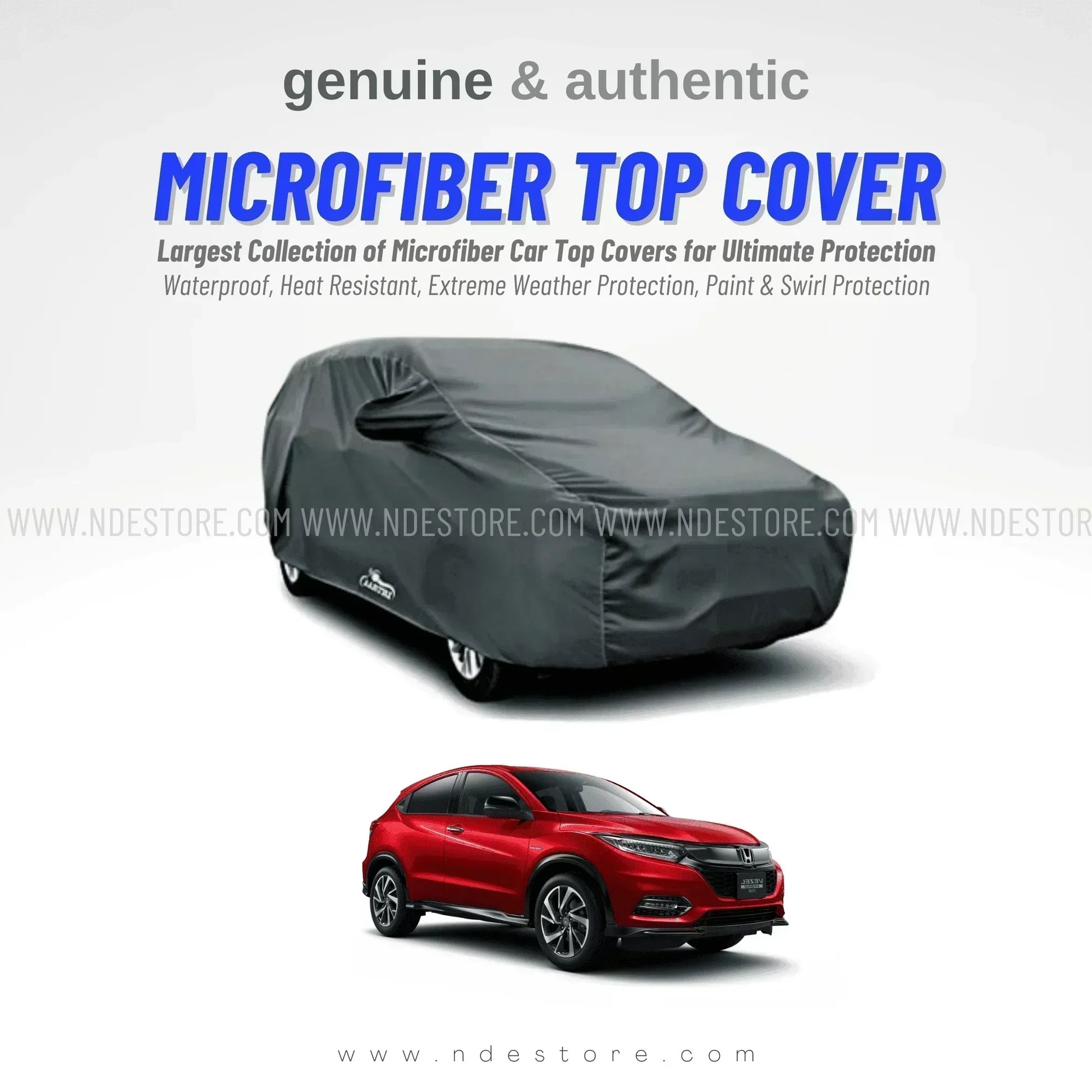 TOP COVER MICROFIBER FOR HONDA VEZEL - ndestore.com