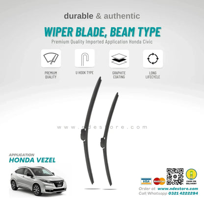 WIPER BLADE PREMIUM TYPE FOR HONDA VEZEL - ndestore.com