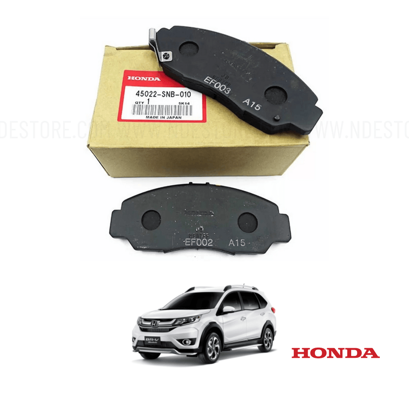 BRAKE DISC PAD SET FRONT GENUINE FOR HONDA BRV - ndestore.com