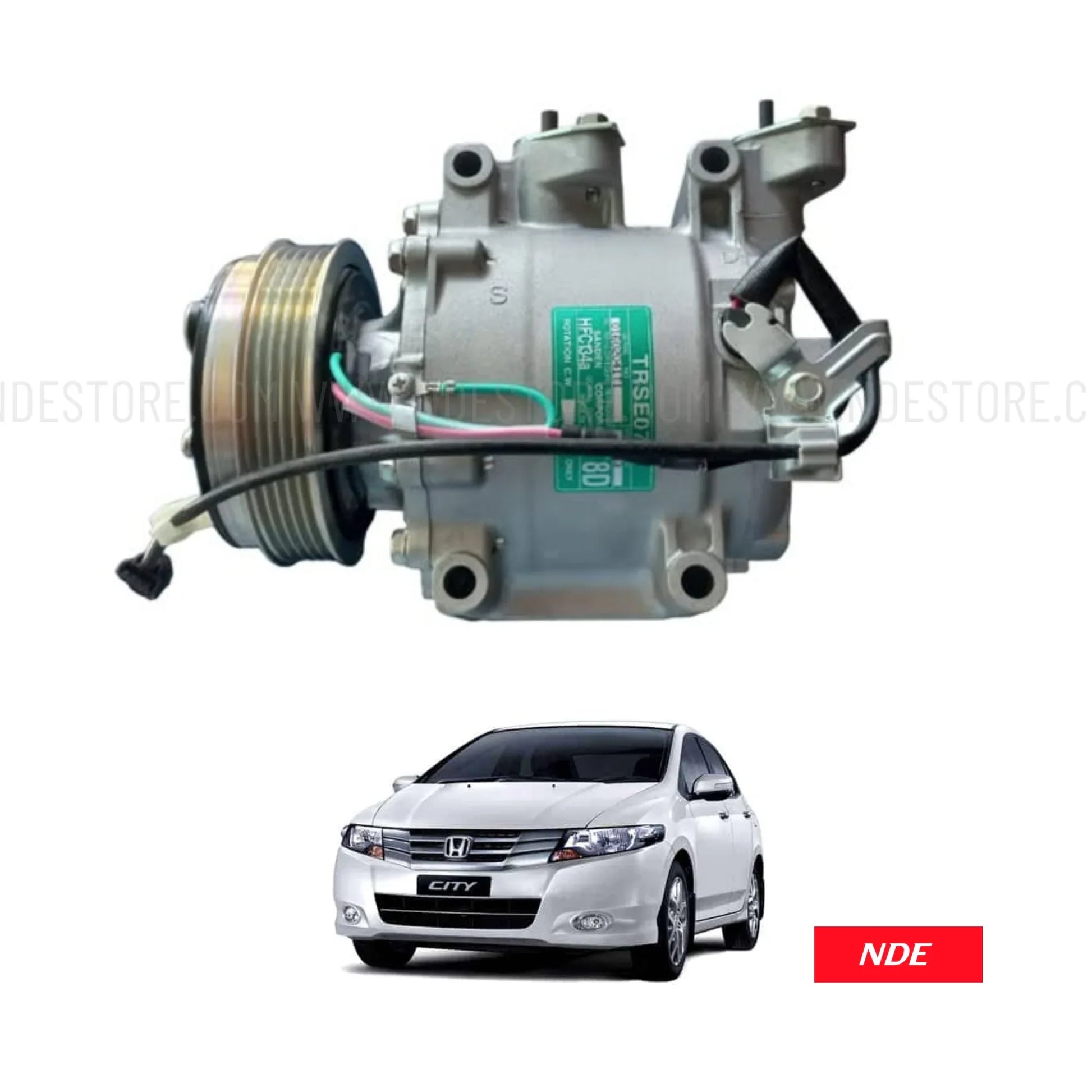 COMPRESSOR AC FOR HONDA CITY (2008-2021) - ndestore.com