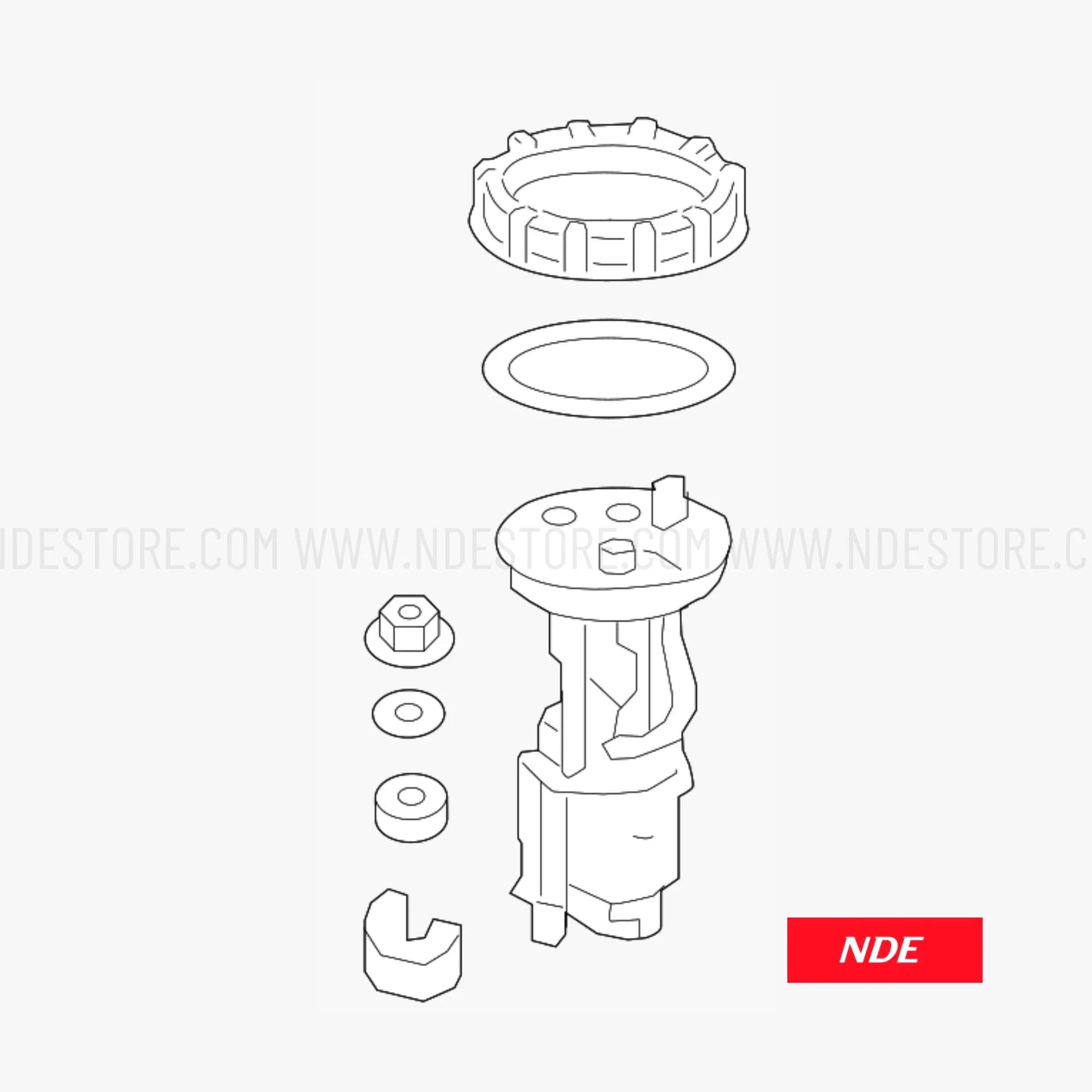 FUEL FILTER ASSY IMPORTED FOR HONDA CITY (2008-2021) - ndestore.com