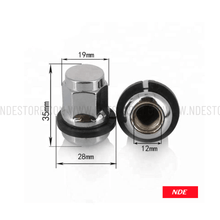 WHEEL NUT IMPORTED FOR HONDA CITY (2008-2021) - ndestore.com