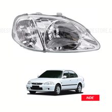 HEADLIGHT ASSY FOR HONDA CIVIC (1999-2002) - ndestore.com