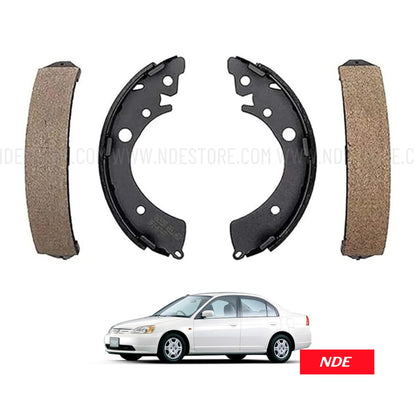 BRAKE SHOE KIT REAR MK JAPAN FOR HONDA CIVIC (2002-2006) - ndestore.com
