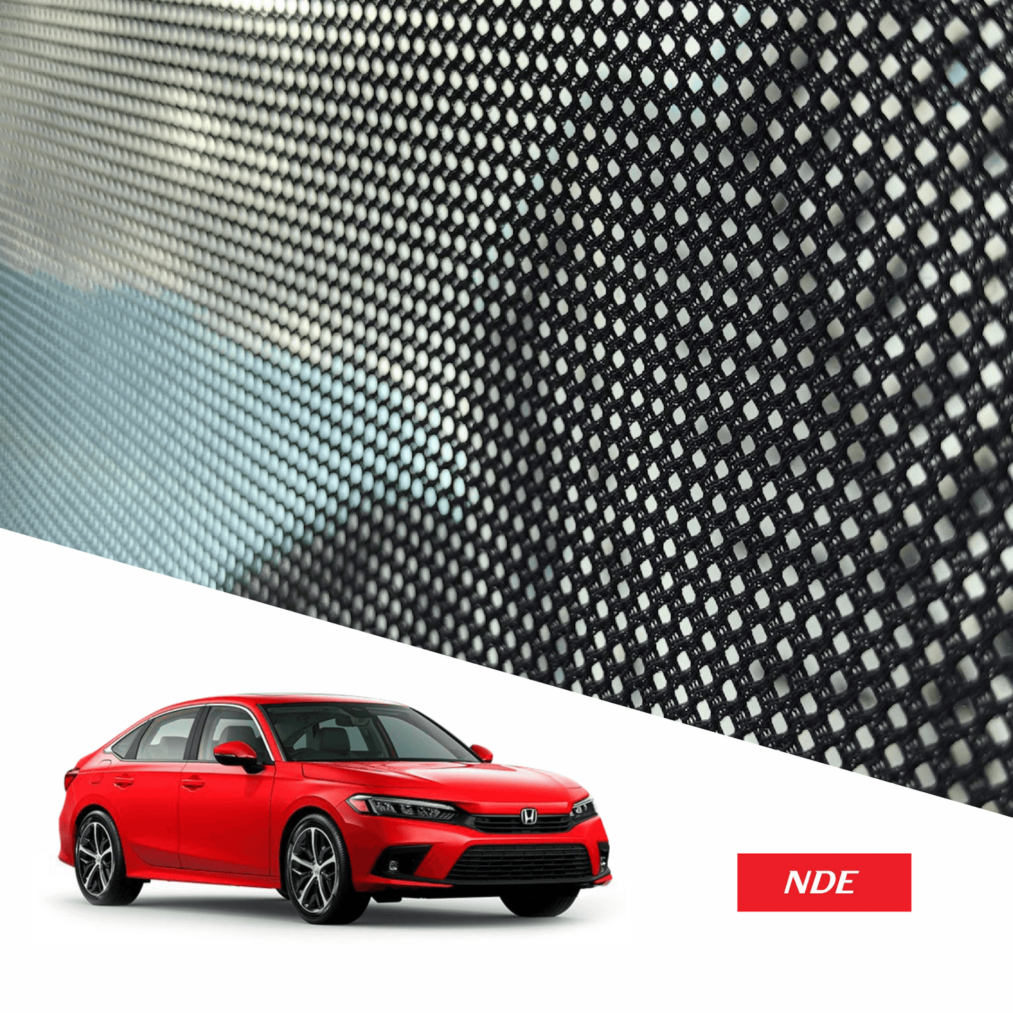 SUN SHADE CURTAIN SET XTREEME MESH FOR HONDA CIVIC (2021-2025) - ndestore.com