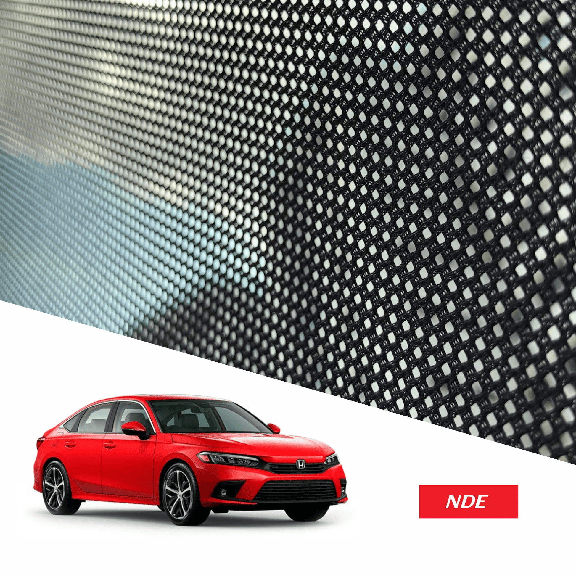 SUN SHADE CURTAIN SET XTREEME MESH FOR HONDA CIVIC (2021-2025) - ndestore.com