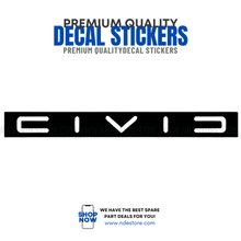 STICKER FOR HONDA CIVIC SKU:8072 - ndestore.com