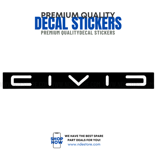 STICKER FOR HONDA CIVIC SKU:8072 - ndestore.com
