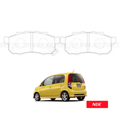 BRAKE DISC PAD SET FRONT FOR HONDA LIFE - ndestore.com