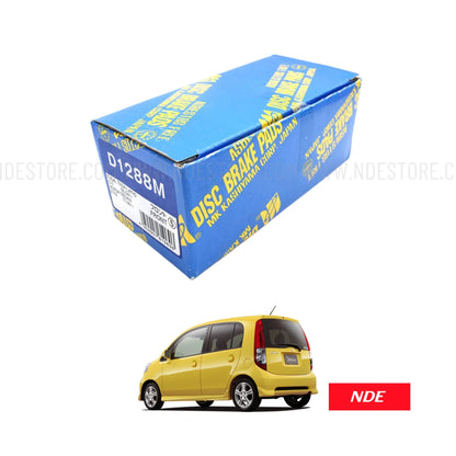 BRAKE DISC PAD SET FRONT FOR HONDA LIFE - ndestore.com