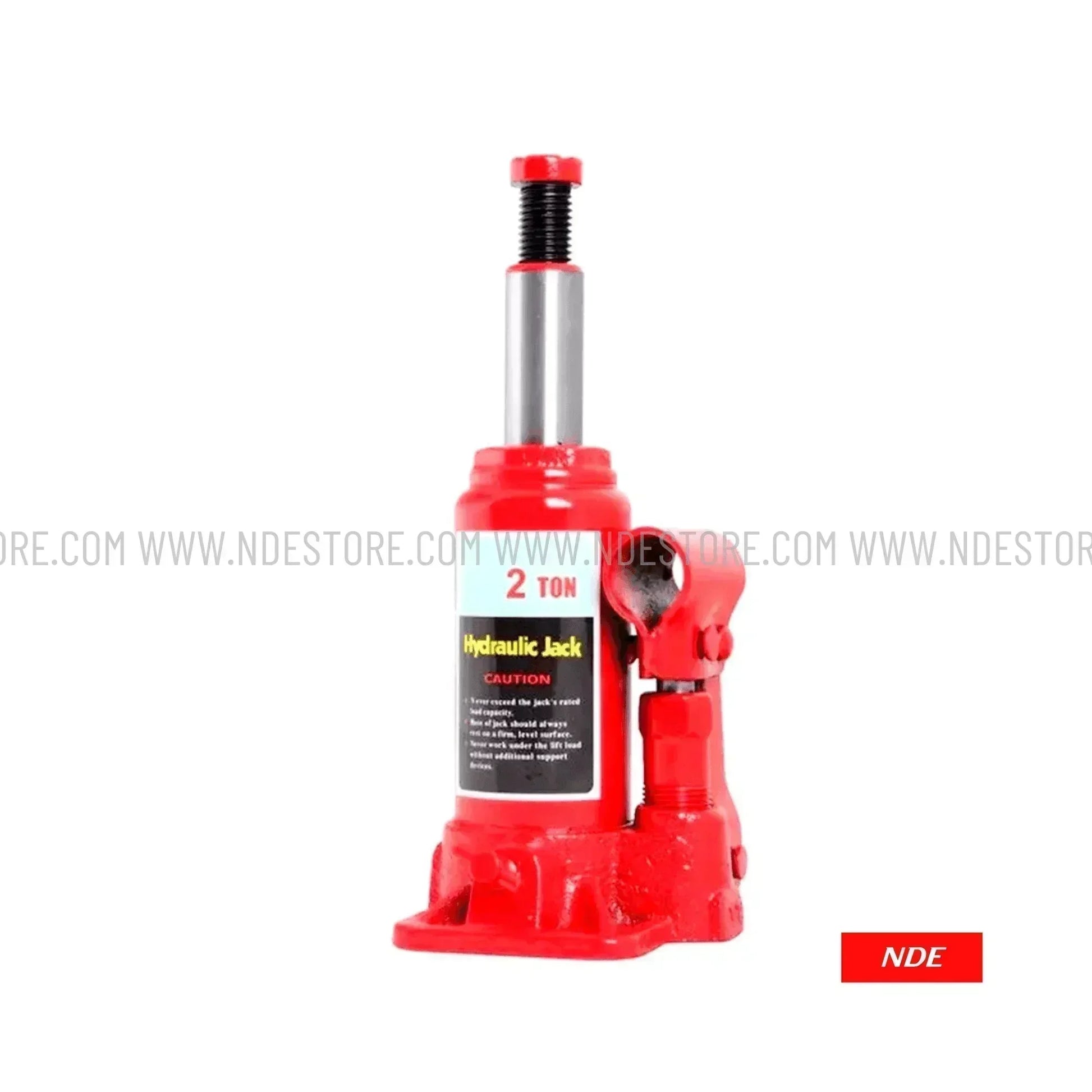 HYDRAULIC BOTTLE JACK LOAD CAPACITY 6 TONS - ndestore.com
