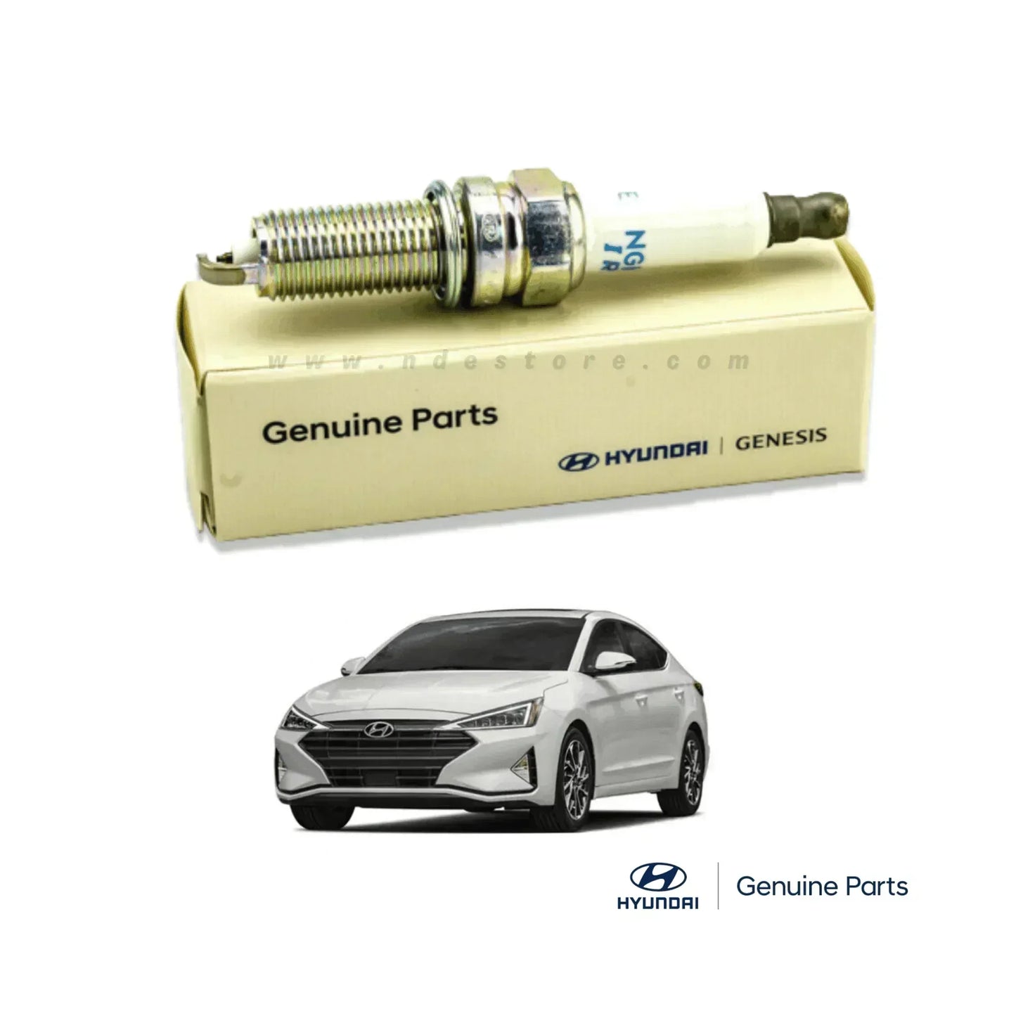 SPARK PLUG GENUINE FOR HYUNDAI ELANTRA - ndestore.com