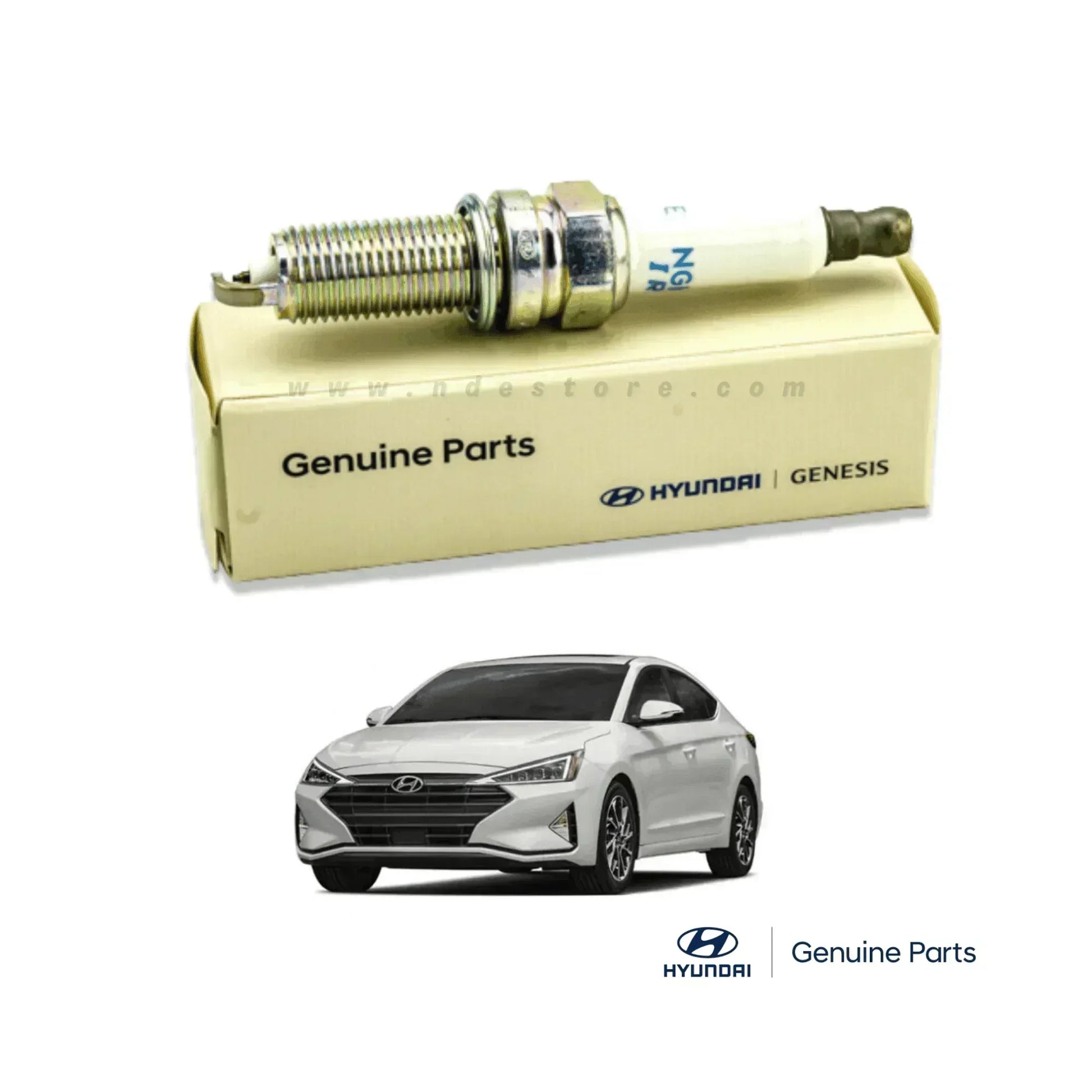 SPARK PLUG GENUINE FOR HYUNDAI ELANTRA - ndestore.com