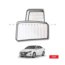 SUN SHADE WHITE WRINKLE FOR HYUNDAI ELANTRA - ndestore.com