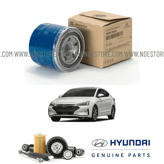 OIL FILTER GENUINE FOR HYUNDAI ELANTRA - ndestore.com