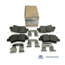 BRAKE DISC PAD SET REAR GENUINE FOR HYUDAI ELANTRA - ndestore.com