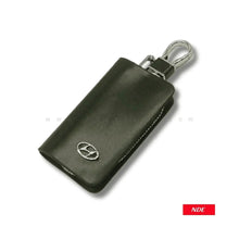 REMOTE COVER KEY POUCH PREMIUM LEATHER MATERIAL WITH HYUNDAI LOGO - ndestore.com