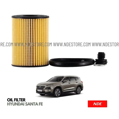 OIL FILTER ELEMENT IMPORTED FOR HYUNDAI SANTA FE - ndestore.com