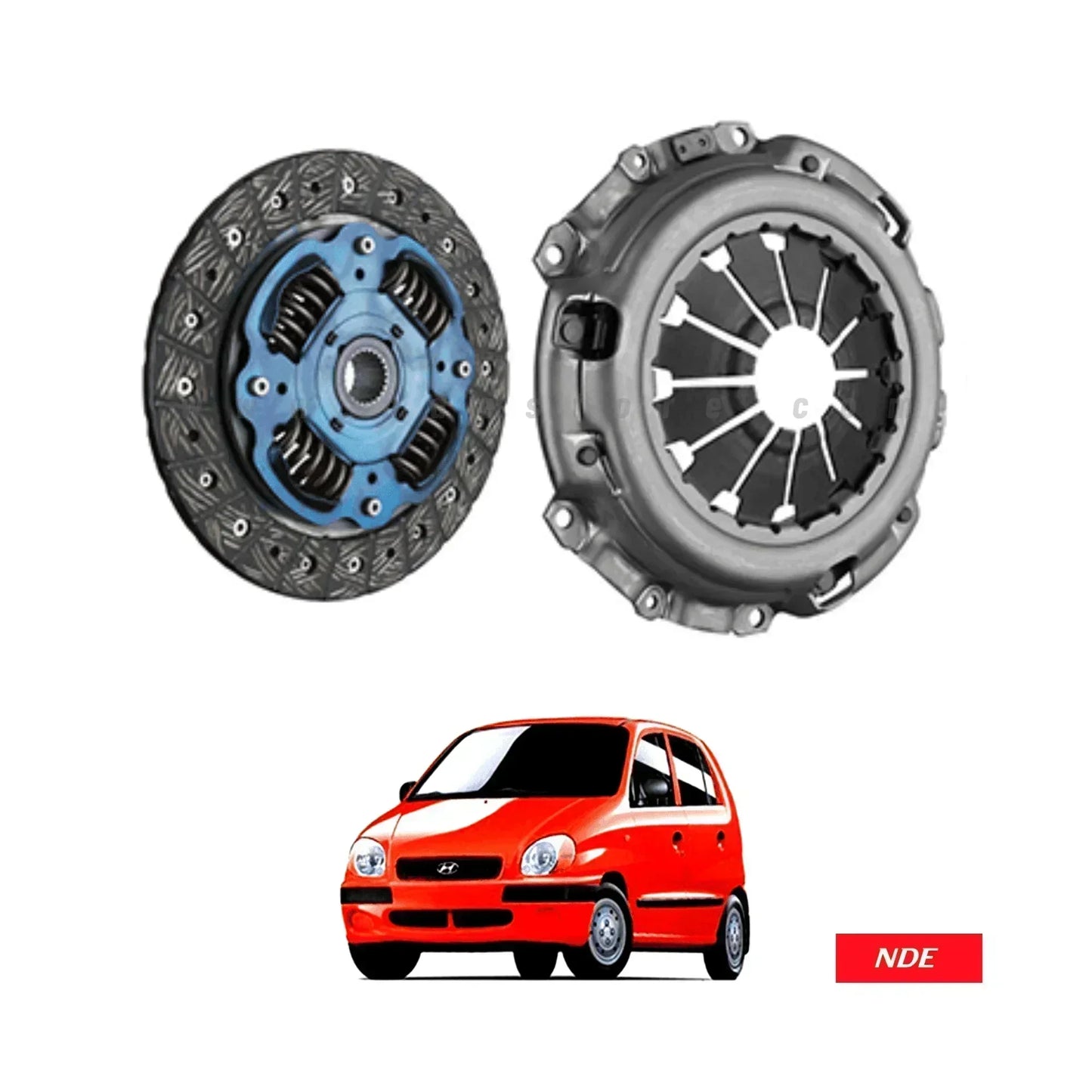 CLUTCH PLATE AND PRESSURE REFURBISHED FOR HYUNDAI SANTRO - ndestore.com