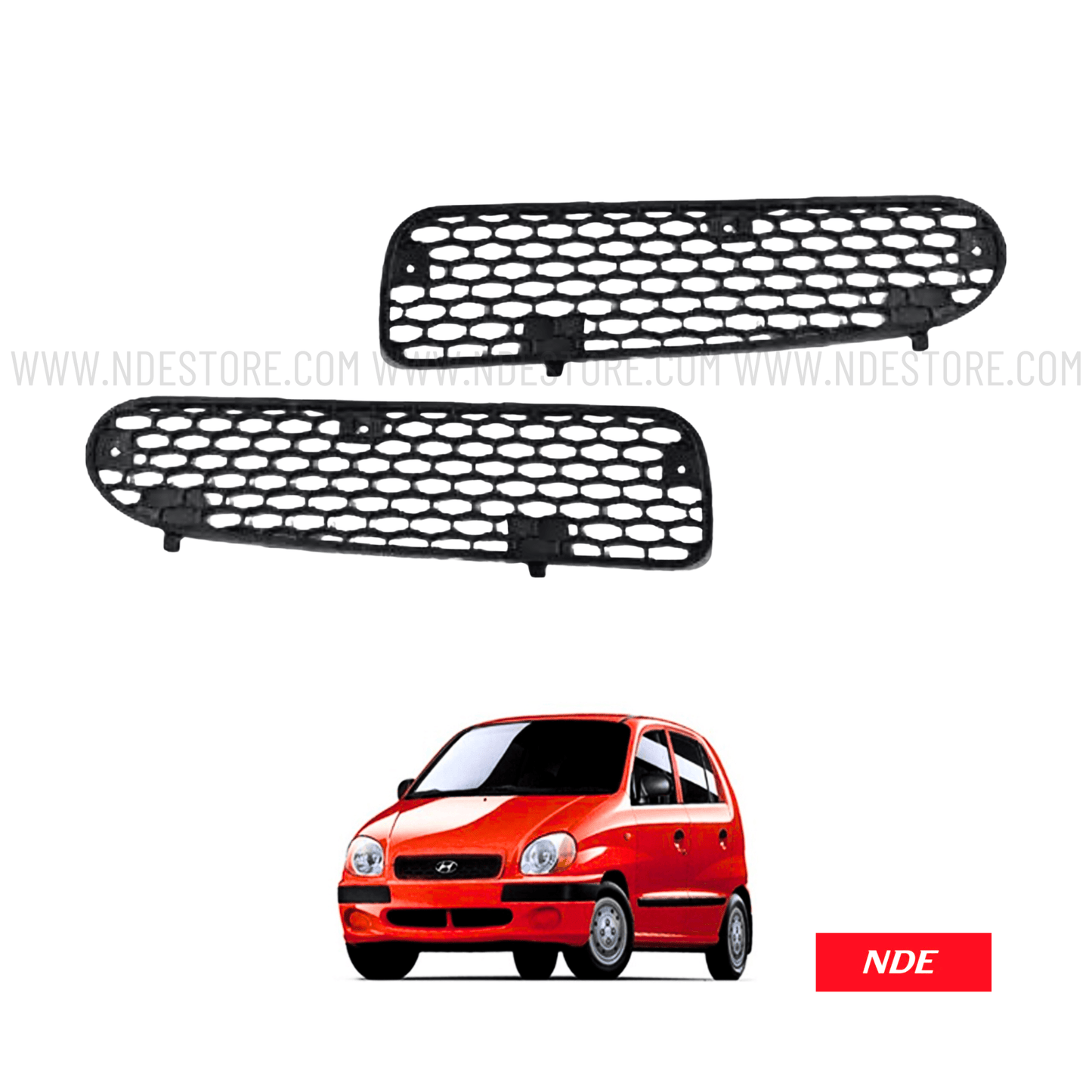 BUMPER GRILL FRONT SET FOR HYUNDAI SANTRO - ndestore.com