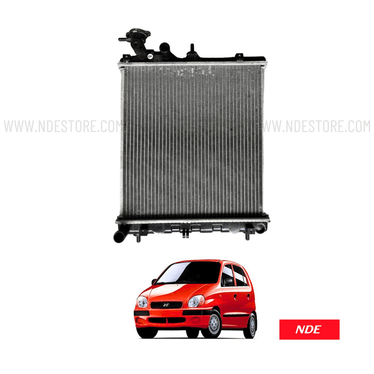 RADIATOR ASSY COMPLETE FOR HYUNDAI SANTRO - ndestore.com