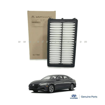 AIR FILTER ELEMENT GENUINE FOR HYUNDAI SONATA - ndestore.com